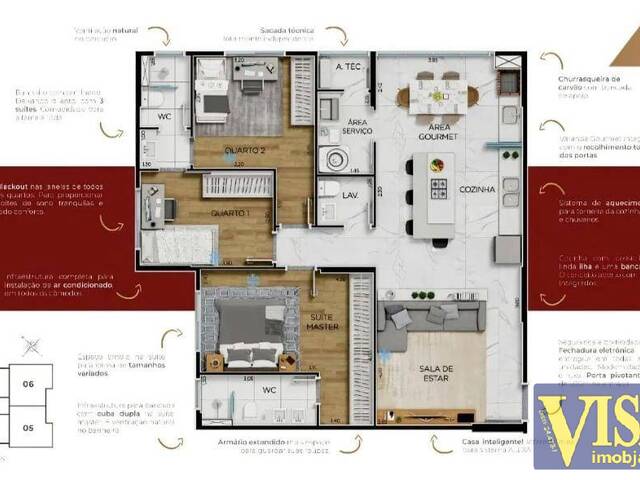 #24744 - Apartamento para Venda em Jacareí - SP - 2