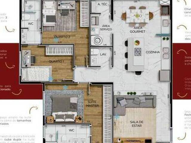 #25379 - Apartamento para Venda em Jacareí - SP - 2