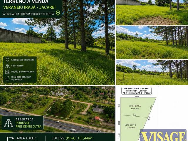 #26104 - Terreno para Venda em Jacareí - SP - 1